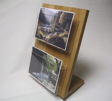 Flyerhalter A5 Querformat 2-fach