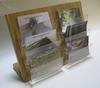 Postkartenhalter A6-quer 6 Einstze